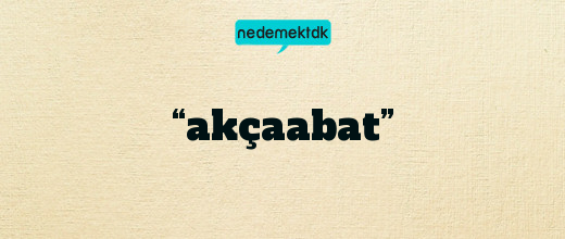 “akçaabat”