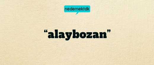 “alaybozan”