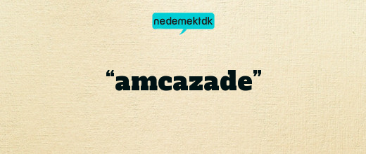 “amcazade”