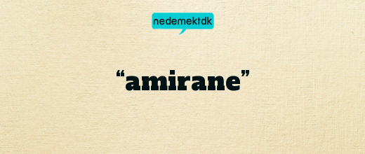 “amirane”