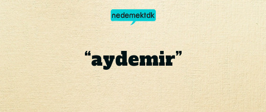 “aydemir”