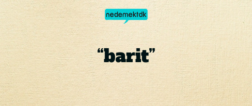 “barit”