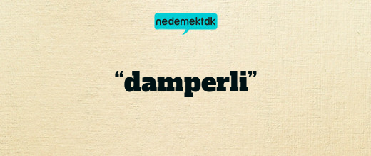 “damperli”