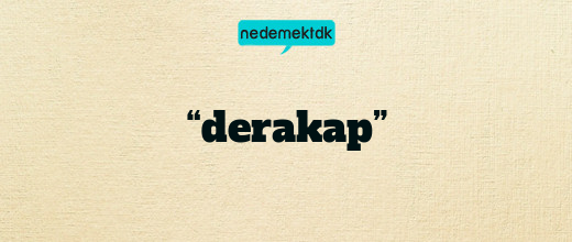 “derakap”