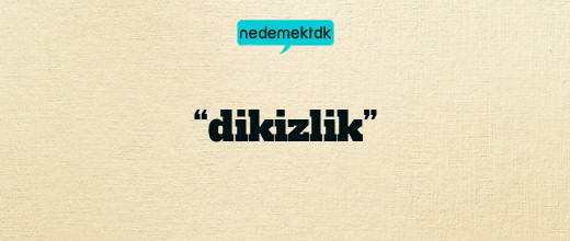 “dikizlik”