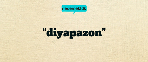 “diyapazon”