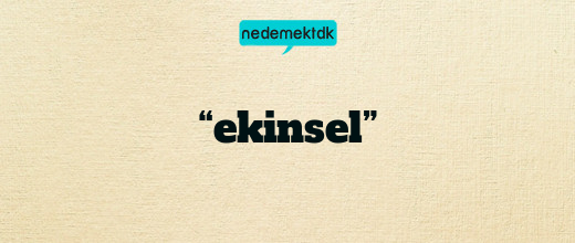 “ekinsel”