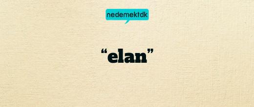 “elan”