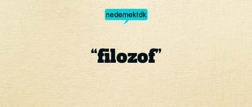 “filozof”