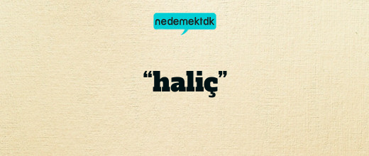 “haliç”