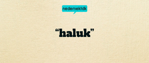 “haluk”