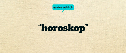 “horoskop”