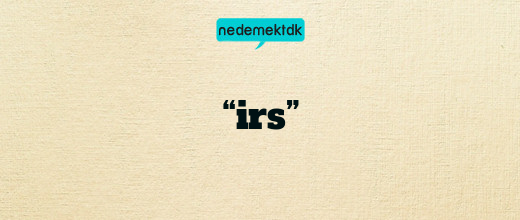 “irs”