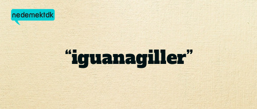 “iguanagiller”