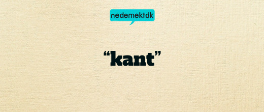 “kant”