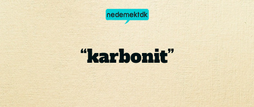 “karbonit”