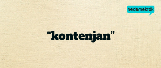 “kontenjan”