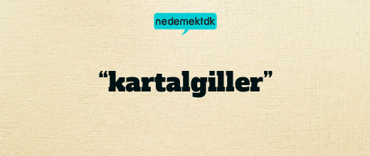 “kartalgiller”