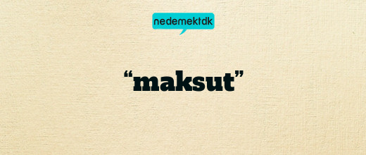 “maksut”