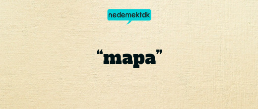 “mapa”