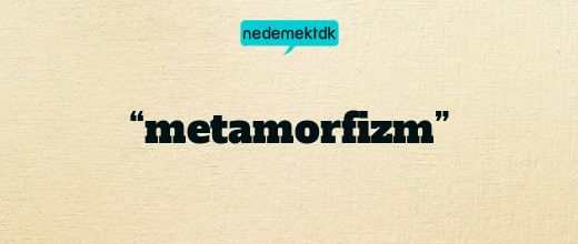 “metamorfizm”