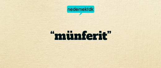 “münferit”