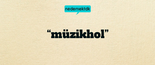 “müzikhol”