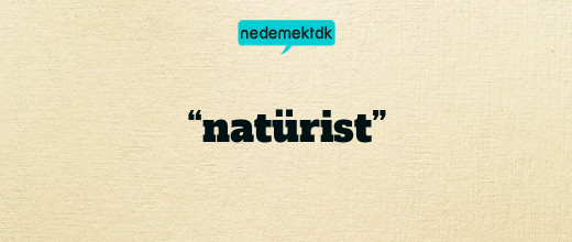 “natürist”