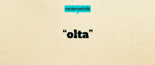 “olta”